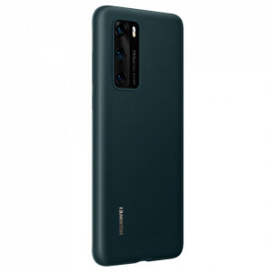Husa Originala pentru Huawei P40 - PU Protective Cover (51993711) GREEN