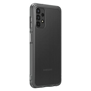 Husa Originala pentru Samsung A13 Galaxy - Soft Clear Cover (ef-qa135tb) Negru