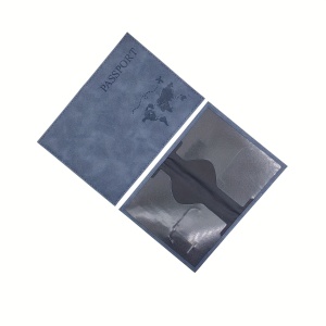 Husa pentru pasaport, imprimata cu harta lumii, TMLB375829 - Img 3