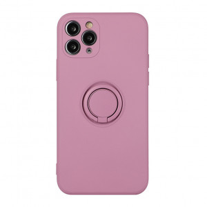Husa pentru SAMSUNG GALAXY S21 ULTRA, Vennus Silicone cu inel, mov - Img 2