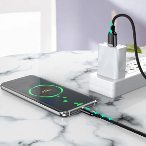 KAKU Cablu KSC-599 Kuxian - USB to Tip C - 40W 5A 1,2 metri Negru - Img 2