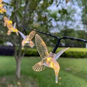 Lumini solare Colibri – 20 LED-uri pentru grădină, terasă și balcon, TMRD562134 - Img 7