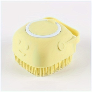 Perie din silicon, cu dozator de sampon, pentru animalele de companie, PMHM98692 - Img 4