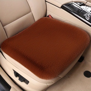 Pernă auto pufoasă și călduroasă pentru scaunul din față – 45 cm, TMMG41763 - Img 4