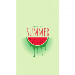 Prosop plaja 170 x 90 cm Hello Summer, PMREC46WZ83