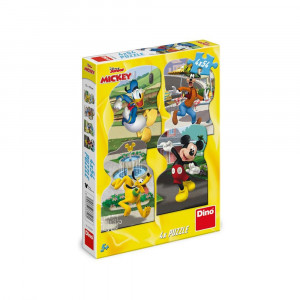 Puzzle Mickey, 4x54 piese - DINO TOYS - Img 3