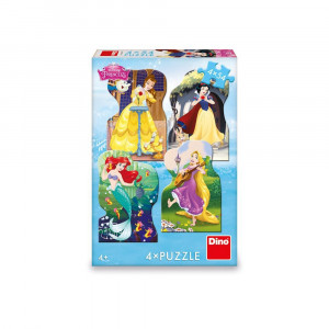 Puzzle Printese, 4x54 piese - DINO TOYS - Img 2