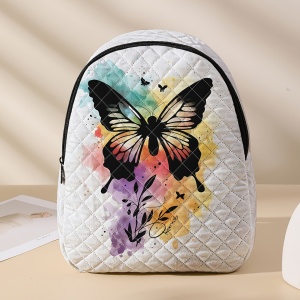 Rucsac damă Doriana cu model fluture – Stil casual și adorabil, TMQA740491