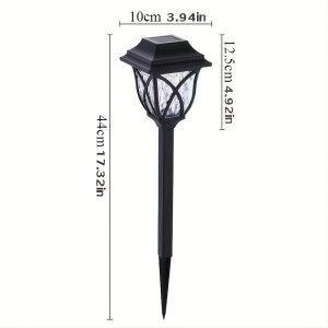 Set 4 lămpi solare LED pentru grădină – Design retro, iluminare decorativă, TMJG835436 - Img 7