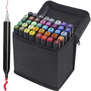 Set de 40 de carioci cu 2 capete, PM000141043
