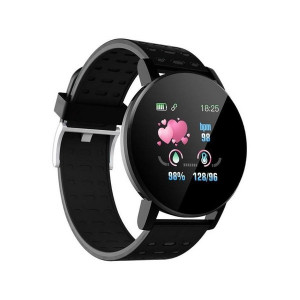 Smartwatch 119 Plus, iOS /Android, Bluetooth, Fitness Tracker, Negru - Img 4