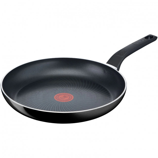 Tigaie cu interior anti-aderent Tefal Start & Cook, 24 cm, inductie, negru