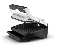 Gratar electric Tefal OptiGrill+ Elite GC750D30, 2000 W, 12 programe automate, argintiu-negru