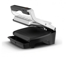 Gratar electric Tefal OptiGrill+ Elite GC750D30, 2000 W, 12 programe automate, argintiu-negru
