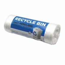 Saci Menajeri pentru Birou, 35 Litri., Transparent, 52x70 cm., 50 buc./rola