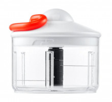 Tocator manual pentru alimente Tefal Chefclub K1740405, 500 ml, alb/rosu