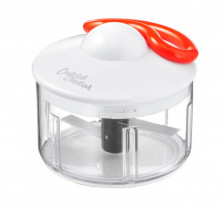 Tocator manual pentru alimente Tefal Chefclub K1740405, 500 ml, alb/rosu