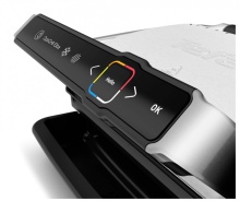 Gratar electric Tefal OptiGrill+ Elite GC750D30, 2000 W, 12 programe automate, argintiu-negru