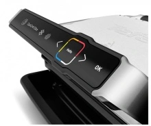 Gratar electric Tefal OptiGrill+ Elite GC750D30, 2000 W, 12 programe automate, argintiu-negru