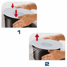 Set 3 capace TEFAL Ingenio L9019222, diametru 16, 18, 20 cm, plastic, alb - Img 6