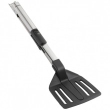 Spatula perforata 2 in 1 Leifheit 03089, plastic/inox, negru