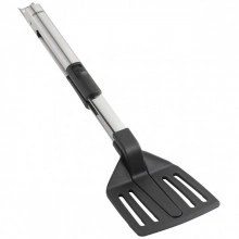 Spatula perforata 2 in 1 Leifheit 03089, plastic/inox, negru