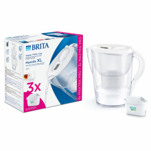 Cana filtranta Brita Marella XL 3,5 L, 3 filtre incluse Maxtra PRO (alb)