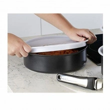 Set 3 capace TEFAL Ingenio L9019222, diametru 16, 18, 20 cm, plastic, alb - Img 7