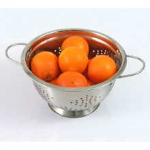 Strecuratoare cu manere KingHoff KH-1238, material inox, diametru 28 cm - Img 2