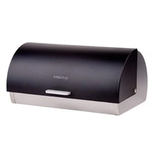 Cutie din inox pentru paine KingHoff, lungime 39,5 cm - Img 1