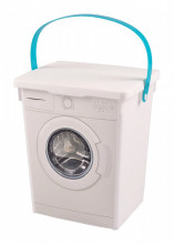 Cutie pentru depozitare detergenti, Jotta, plastic, maner, 3 kg, 16x19x23 cm