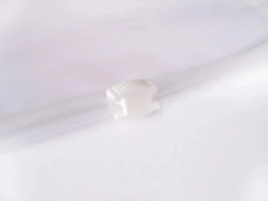 Pungi Reutilizabile cu Zip și Cursor, 200x180mm, Polietilenă, 70µm, 50Buc/Set
