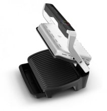 Gratar electric Tefal OptiGrill+ Elite GC750D30, 2000 W, 12 programe automate, argintiu-negru