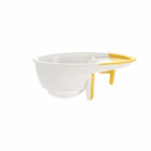 Separator pentru oua 3 in 1 OXO, plastic, alb/galben