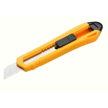 Cutter Utilitar cu Lama Retractabila, Tolsen, Plastic, 18x100mm, Portocaliu