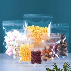 Pungi cu Fermoar Ziplock, Polietilenă, 40µm, 100Buc/Set