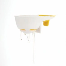 Separator pentru oua 3 in 1 OXO, plastic, alb/galben