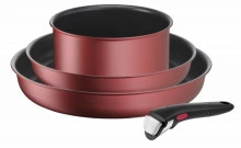 Set vase Tefal Ingenio Daily Chef L3989302, 16-26cm, 4 piese, inductie