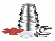 Set vase Tefal Ingenio Emotion L897SK04, 20 piese, inductie