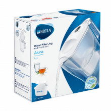 Cana filtranta BRITA Aluna 2,4 L, 1 filtru inclus Maxtra+ (white)