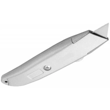Cutter Utilitar cu Lama Retractabila SK5, Tolsen, Aluminiu, 61x19mm, Argintiu