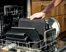 Gratar electric Tefal OptiGrill+ GC750830, 2000 W, 12 programe automate, negru