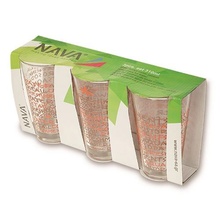 Set de pahare Nava, capacitate 310 ml, 3 piese - Img 2