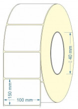 Etichete Termice Autoadezive pentru AWB A6, 100x150mm, 260/rola