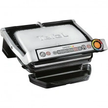 Gratar electric Tefal OptiGrill+ GC712D34, 2000 W, 6 programe automate, argintiu-negru