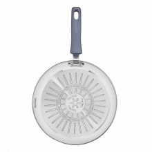 Tigaie clatite  cu interior anti-aderent Tefal Daily Cook G7313855, diametru 25 cm, exterior inox, inductie