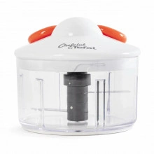 Tocator (chopper) manual pentru alimente Tefal Chefclub, 500 ml, alb/rosu
