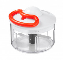 Tocator manual pentru alimente Tefal Chefclub K1740405, 500 ml, alb/rosu