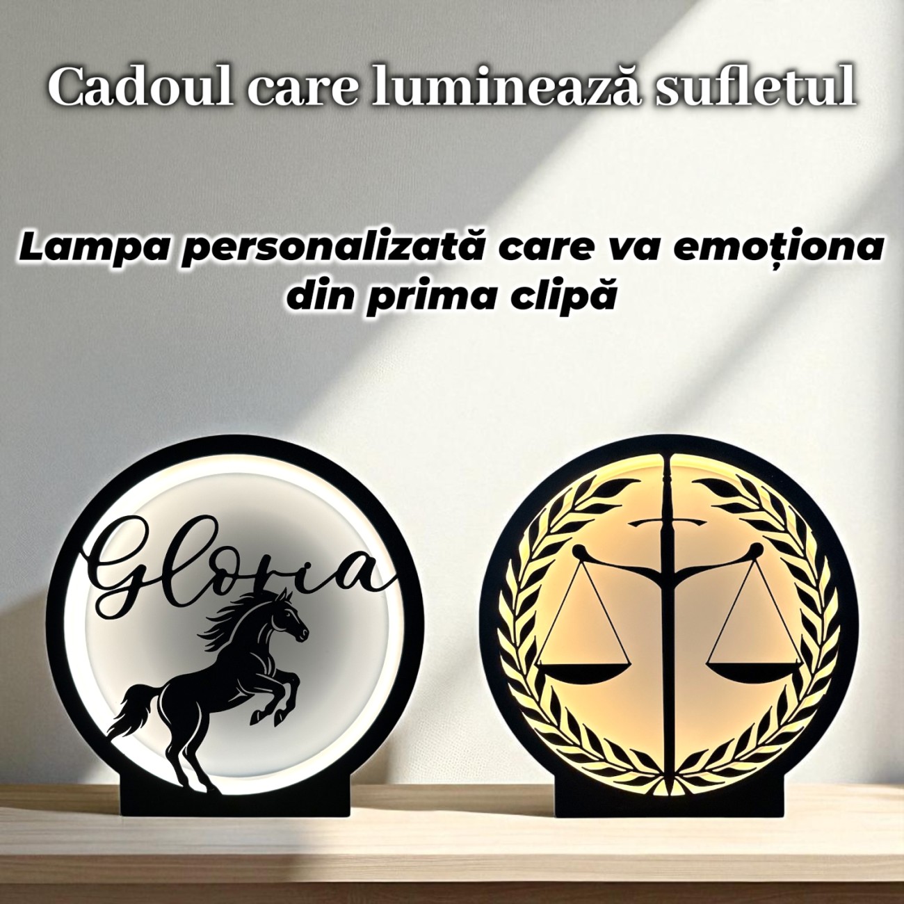 lampa decorativa personalizata