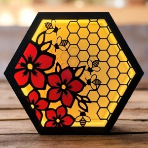 Lampă decorativă - Honeycomb - Img 3